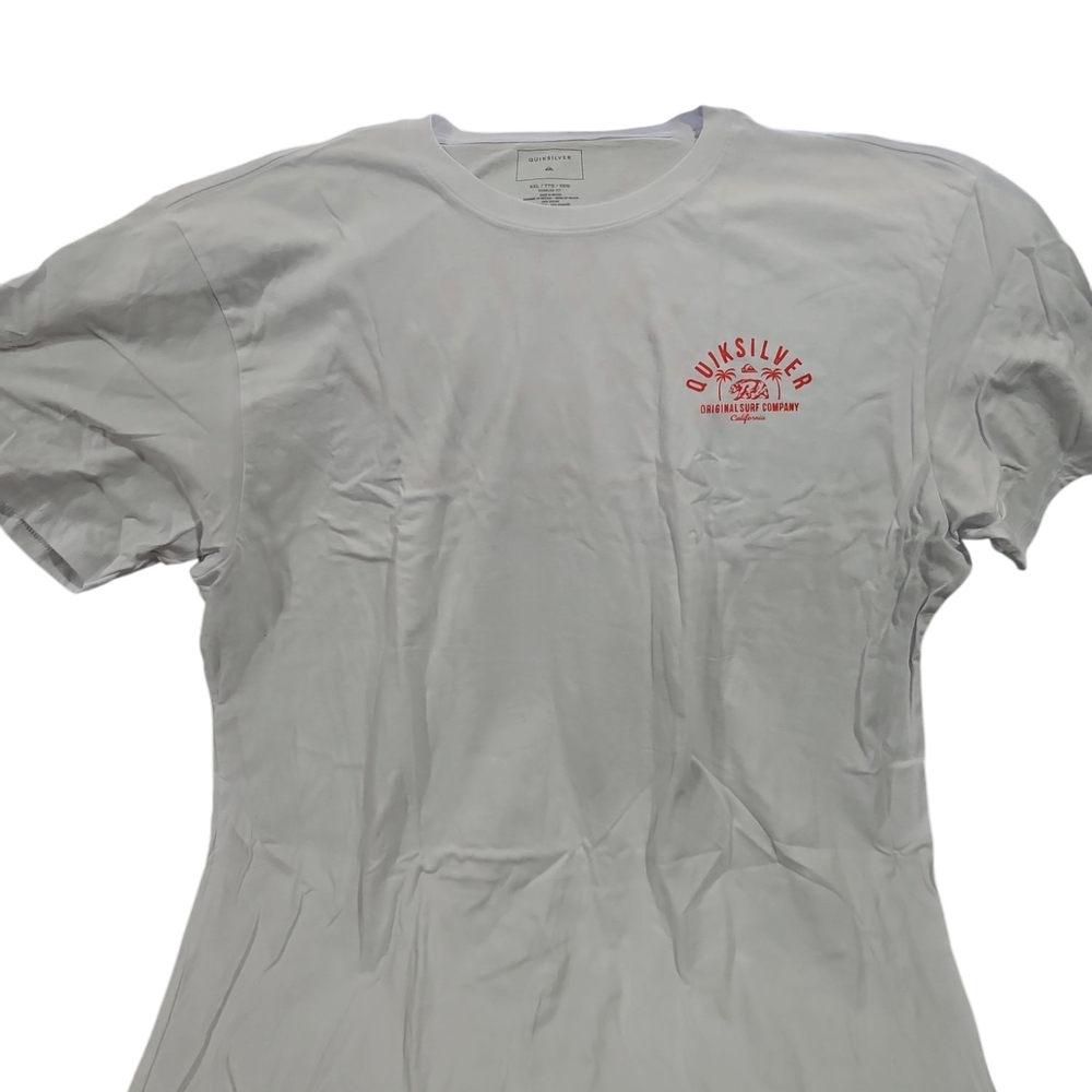 Quiksilver White T-Shirt for Men